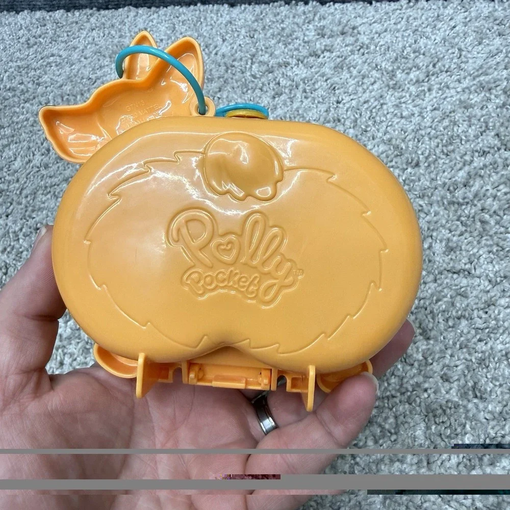 Polly Pockets Corgi Dog‎ playset w/ figures toys AS IS